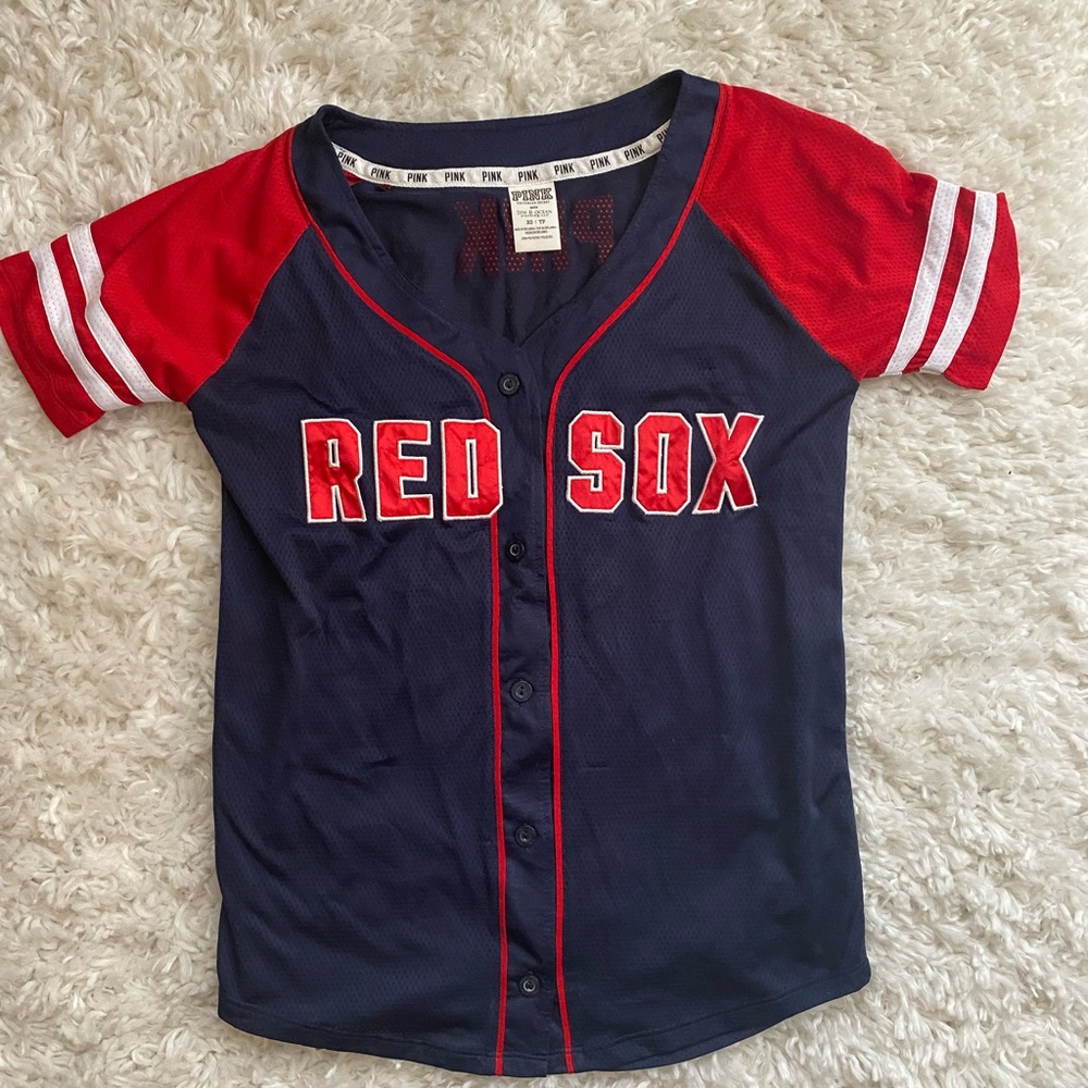 Boston Red Sox Victorias Secret button jersey